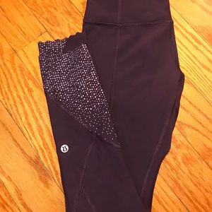 Lululemon Tight Stuff Reflective Leggings